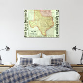 Texas Canvas Afdruk (Insitu (Slaapkamer))