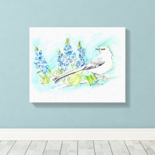 Texas Canvas Afdruk (Insitu (Houten vloer))