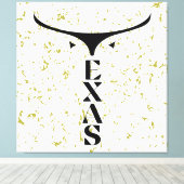 TEXAS CANVAS AFDRUK (Insitu (Houten vloer))