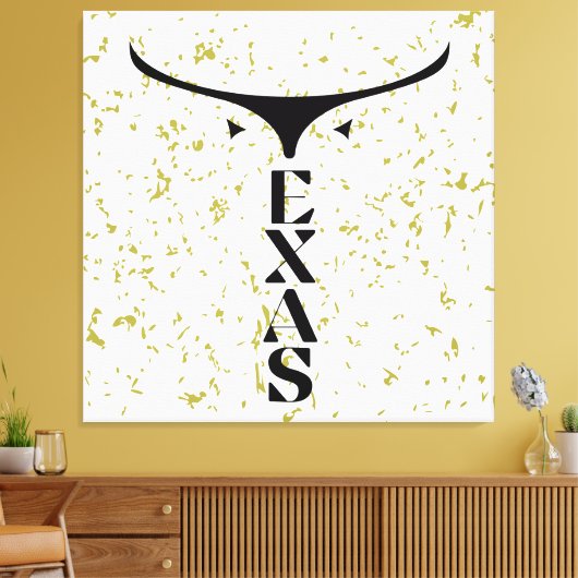 TEXAS CANVAS AFDRUK (Insitu (Woonkamer))