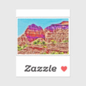 Texas Canyon Vinyl Sticker (Vel)