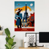 Texas : C'est comme une affiche d'un autre pays (Bureau à domicile)