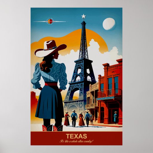Texas : C'est comme une affiche d'un autre pays (Devant)