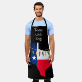 Texas Chili King Apron Schort (Gedragen)