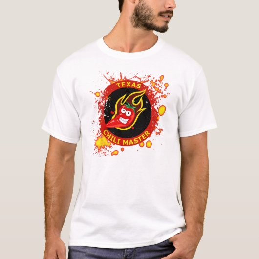 TEXAS CHILI MASTER T-SHIRT (Voorkant)