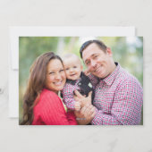 Texas Christmas Moving Faire-part Holiday Card (Dos)