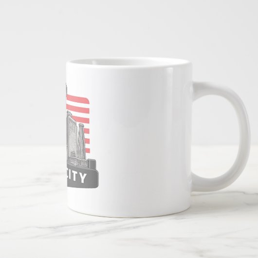 Texas City Skyline Mug Design (Droite)