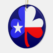 Texas Clover Keramisch Ornament (Links)