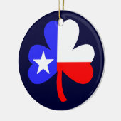 Texas Clover Keramisch Ornament (Links)
