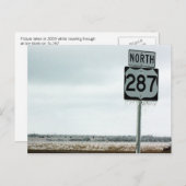 Texas Cold Briefkaart (Voorkant / Achterkant)