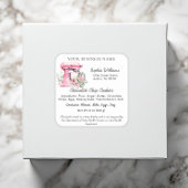 Texas Cottage Law Eten label Sticker