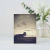 Texas Countryside Twilight Briefkaart (Staand voorkant)