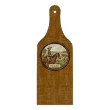 Texas Cowboy Cutting Board