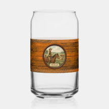 Texas Cowboy kan glas