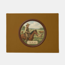 Texas Cowboy Keukenmat