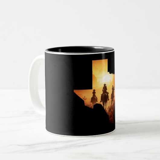 Texas Cowboys State of Texas Coffee Mug (Devant gauche)