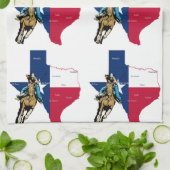 Texas Cowgirl Theedoek (Gevouwen)