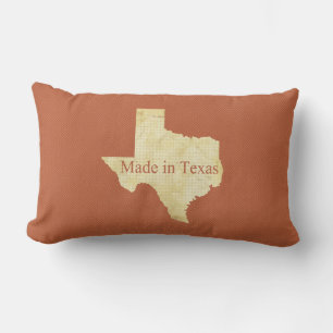 Texas Cream en Rusty Red Lumbar Sierkussen Kussen