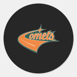 Texas Dallas Comets Icon Ronde Sticker