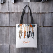 Texas Dames Mode Cowboy Laarzen Sinaasappel Custom Draagtas