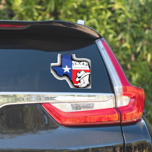 Texas, de Lone Star-staat Sticker