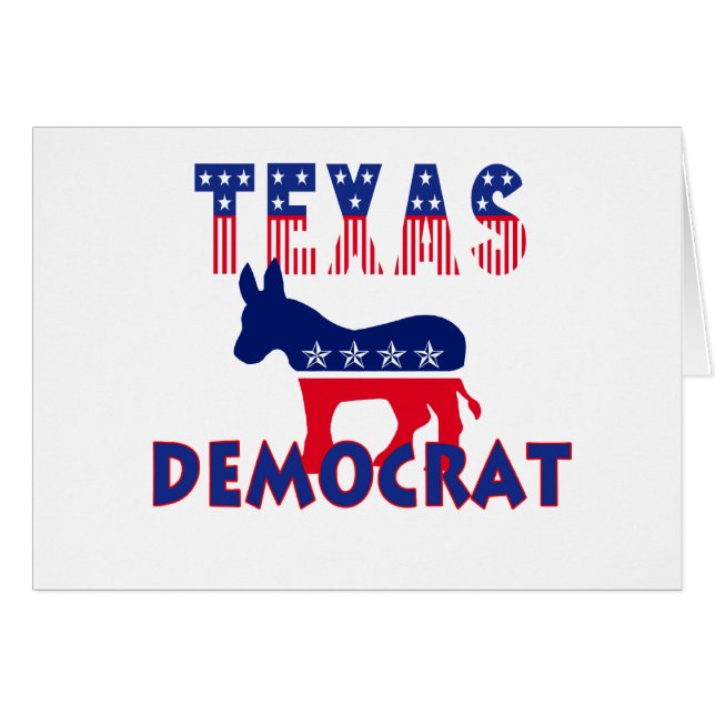 Texas Democraat (Voorkant Horizontaal)