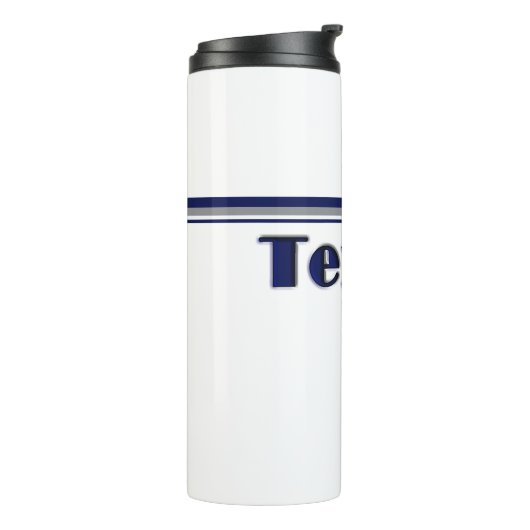 Texas Design 1 Thermosbeker (Gedraaid links)