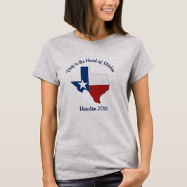 Texas; Diep in het hart van Stitchin' Houston 2019 T-shirt