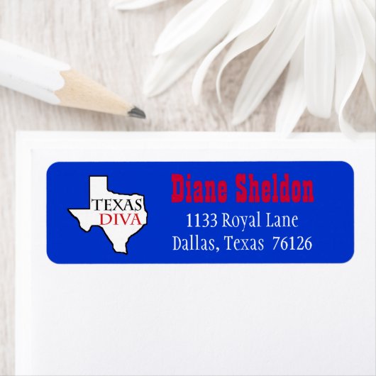 Texas Diva Etiket (Insitu)