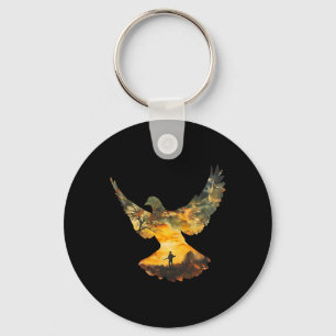 Texas Dove Hunting I Dove Hunter Sleutelhanger