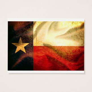 Texas Drapeau waving soie