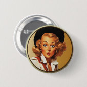 Texas Eclectic : Round Texas Eclectic Logo Ronde Button 5,7 Cm (Voorkant /achterkant)