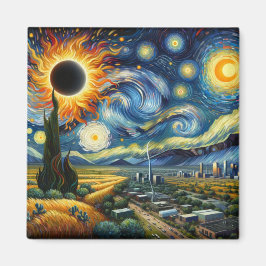 Texas Eclipse Magnet Magneet