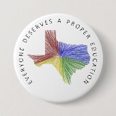 Texas Education Button (Voorkant)