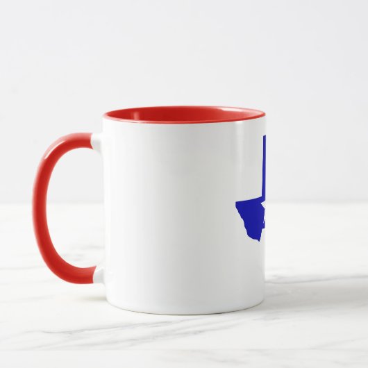 Texas en Bluebonnets Mok (Links)