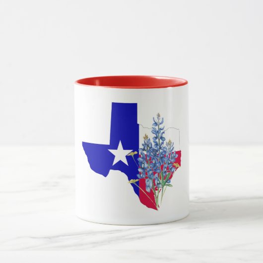 Texas en Bluebonnets Mok (Midden)