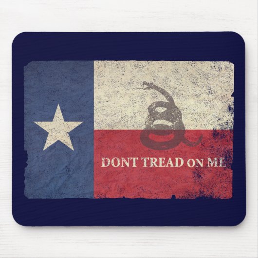 Texas en Gadsden Flag Muismat (Voorkant)
