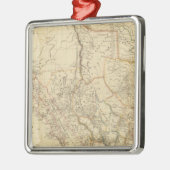 Texas en Mexico Metalen Ornament (Links)