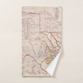 Texas en Oklahoma Bad Handdoek (Handdoek)