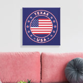 Texas, États-Unis, poster, toile (Insitu(Salon))