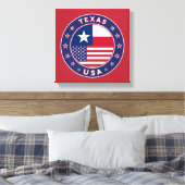 Texas, États-Unis, Texas poster, toile (Insitu(Chambre))
