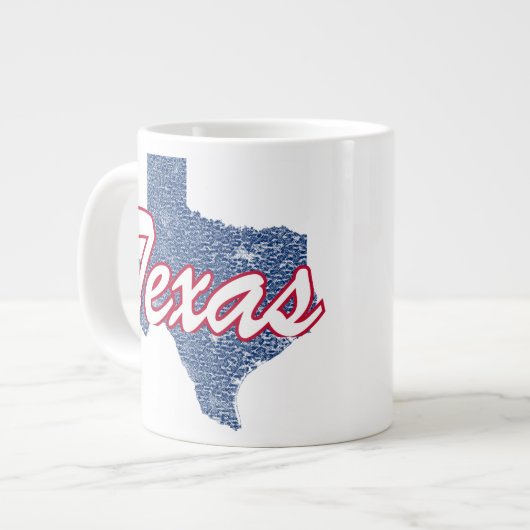 Texas Extra Grote Beker (Voorkant links)
