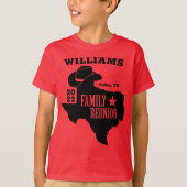 Texas Family Reunion Matching T-shirt (Voorkant)