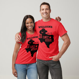 Texas Family Reunion Matching T-shirt