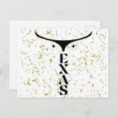 TEXAS FEESTDAGENKAART (Voorkant / Achterkant)