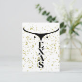 TEXAS FEESTDAGENKAART (Staand voorkant)