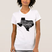 Texas Feminist Virus Custom T-shirt (Voorkant)