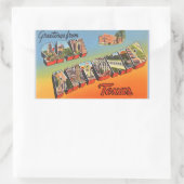 Texas, Feuille de 4 autocollants San Antonio (Sac)