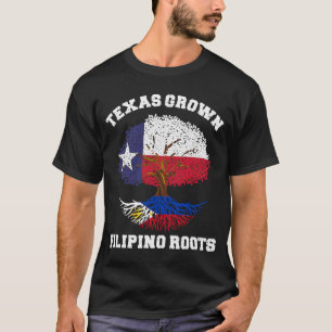 Texas Filipijnen Texaanse Filipijnen Texas geteeld T-shirt