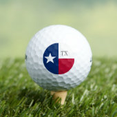 Texas flag balle de golf set pack cadeau pour lui (T-shirt Insitu)